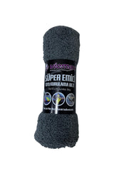 Viomax süper emici oto kurulama bezi jumbo boy 50x70 cm, gri renk, araç ve yer temizliği