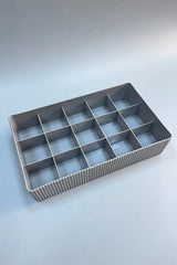 15 Bölmeli Çok Amaçlı Organizer, 18 x 29,5 cm "Kahve"