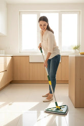 Üçgen Mop Paspas Çekpaslı (Yedek Bez Hediyeli)