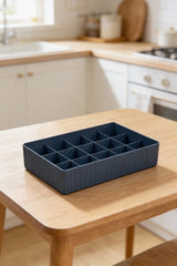 15 Bölmeli Çok Amaçlı Organizer, 18 x 29,5 cm "Antrasit"