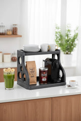 Tezgah Üstü Çok Amaçlı Elegance Organizer, Tezgah Düzenleyici, Antrasit