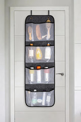 4 Gözlü Kapı Arkası Organizer Keçe & File Çok Amaçlı Düzenleyici 32x103