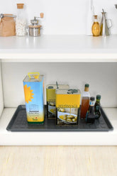 Çok Amaçlı Ayakkabı Tepsisi, Dolap İçi Plastik Altlık, Plastik Düzenleyici, 35 x 71 cm