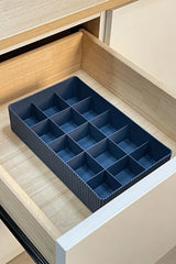 15 Bölmeli Çok Amaçlı Organizer, 18 x 29,5 cm "Antrasit"