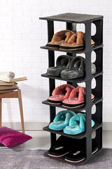 5 Katlı Portatif Ayakkabılık, Ayakkabı Standı, Ayakkabı Düzenleyici Raf
