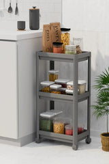 3 Katlı Banyo Raf Ünitesi, Banyo Düzenleyici, Şampuanlık, Havluluk, Dolap, Mutfak Rafı, Deterjanlık