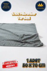 Miss Clean Genel Amaçlı Mikrofiber Yüzey Temizlik Bezi 50 x 70 cm, Yer Bezi