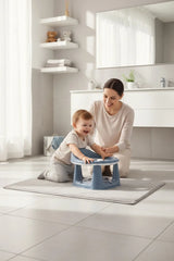 Kaydırmaz Tabanlı Bebek Oturağı, Bebek Banyo Oturağı, Mavi