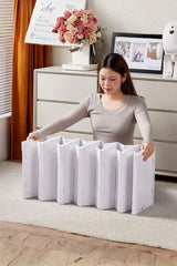 6 Katlı, Katlanabilir Ayakkabılık, Taşınabilir Çok Amaçlı, Geniş, Katlanabilir Dolap ve Raf "Beyaz"