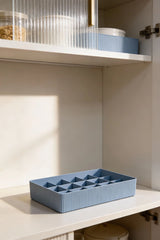 15 Bölmeli Çok Amaçlı Organizer, 18 x 29,5 cm "Gri"