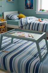 Katlanabilir Yatak Üstü Keyif Sehpası – Laptop & Kahvaltı Sehpası 56×36 cm "Mavi"