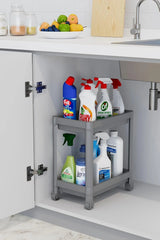 Tezgah Altı Tekerlekli Raf Ünitesi, Antrasit