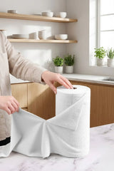 25 Adet Mikrofiber Leke Tutmayan Genel Temizlik Bezi - Kokusuz Kopart Kullan Bez 25 x 25 cm "Beyaz"