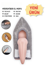 Vip Ahmet Mikrofiber Bezli Temizlik El Mopu