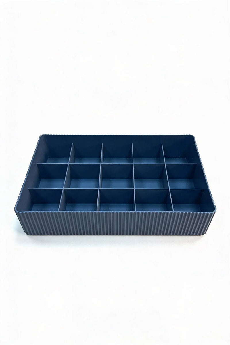 15 Bölmeli Çok Amaçlı Organizer, 18 x 29,5 cm "Antrasit"