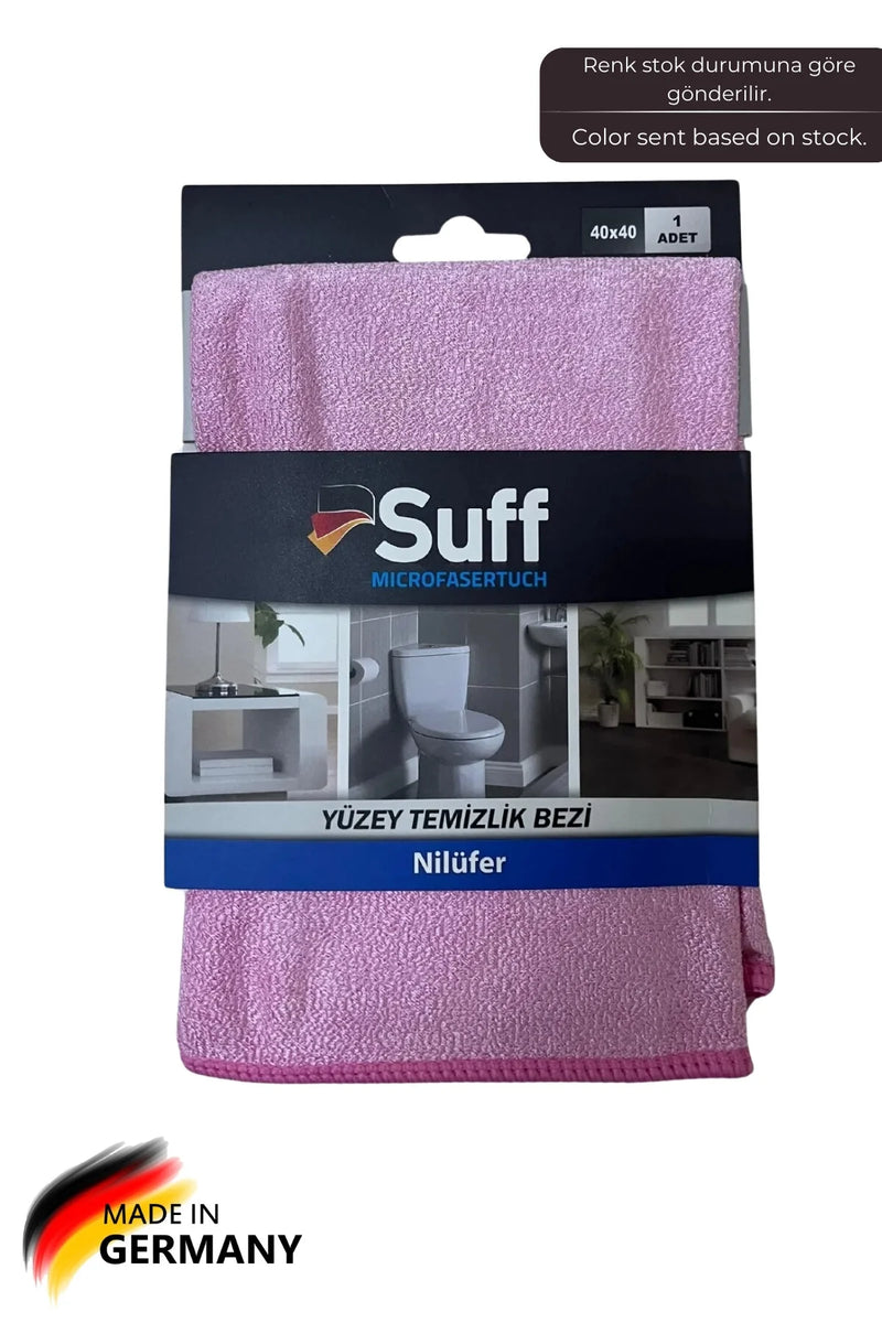 Nilüfer Mikrofiber Yüzey Temizlik Bezi 40 X 40 Cm, 1 Adet