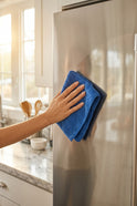Premium Mikrofiber Hassas Yüzey Temizleme Bezi 35x35 cm Tv, Bilgisayar ve Gözlük Ekran Bezi
