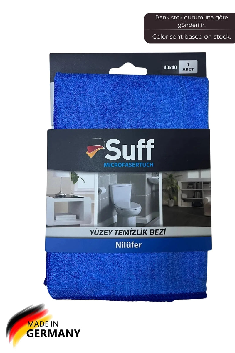 Nilüfer Mikrofiber Yüzey Temizlik Bezi 40 X 40 Cm, 1 Adet