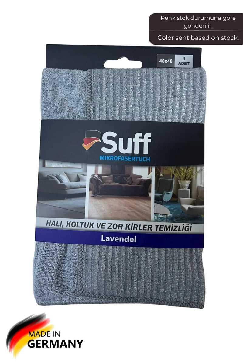Lavanta Mikrofiber Halı, Koltuk Ve Zor Kirler Temizlik 40 X 40 Cm, 1 Adet