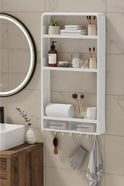 Yapışkanlı Banyo Mutfak Duvar Organizer, Havluluk, Şampuanlık, Kozmetik Organizer, Mutfak Rafı