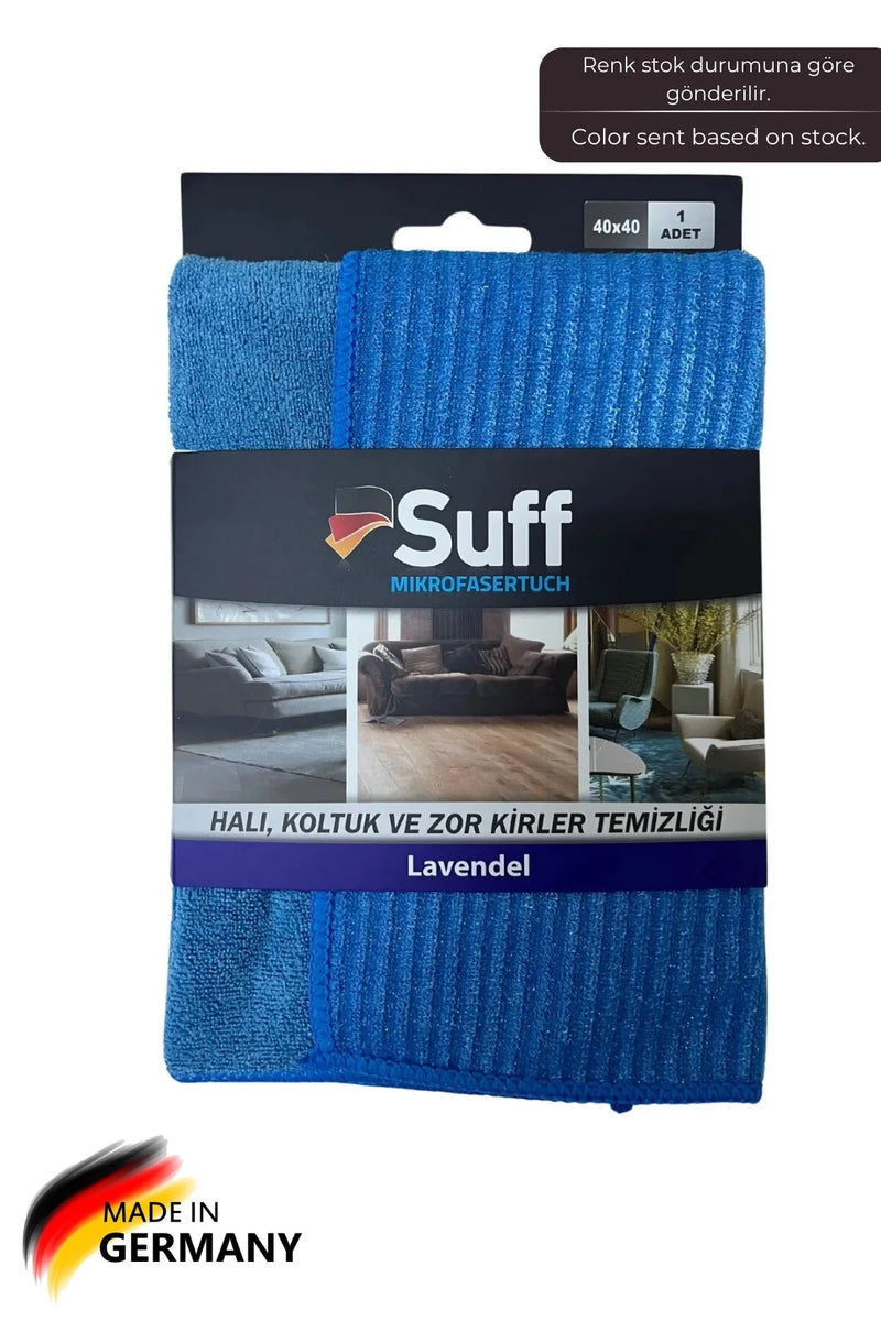 Lavanta Mikrofiber Halı, Koltuk Ve Zor Kirler Temizlik 40 X 40 Cm, 1 Adet