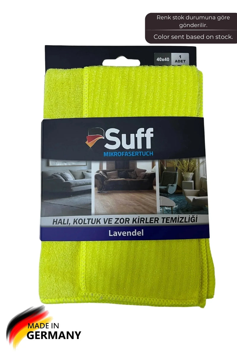 Lavanta Mikrofiber Halı, Koltuk Ve Zor Kirler Temizlik 40 X 40 Cm, 1 Adet