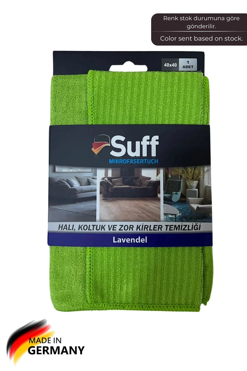 Lavanta Mikrofiber Halı, Koltuk Ve Zor Kirler Temizlik 40 X 40 Cm, 1 Adet