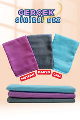 Kanz Sihirli Bez, 3'lü Mikrofiber Temizlik Bezi 40 X 60 Cm