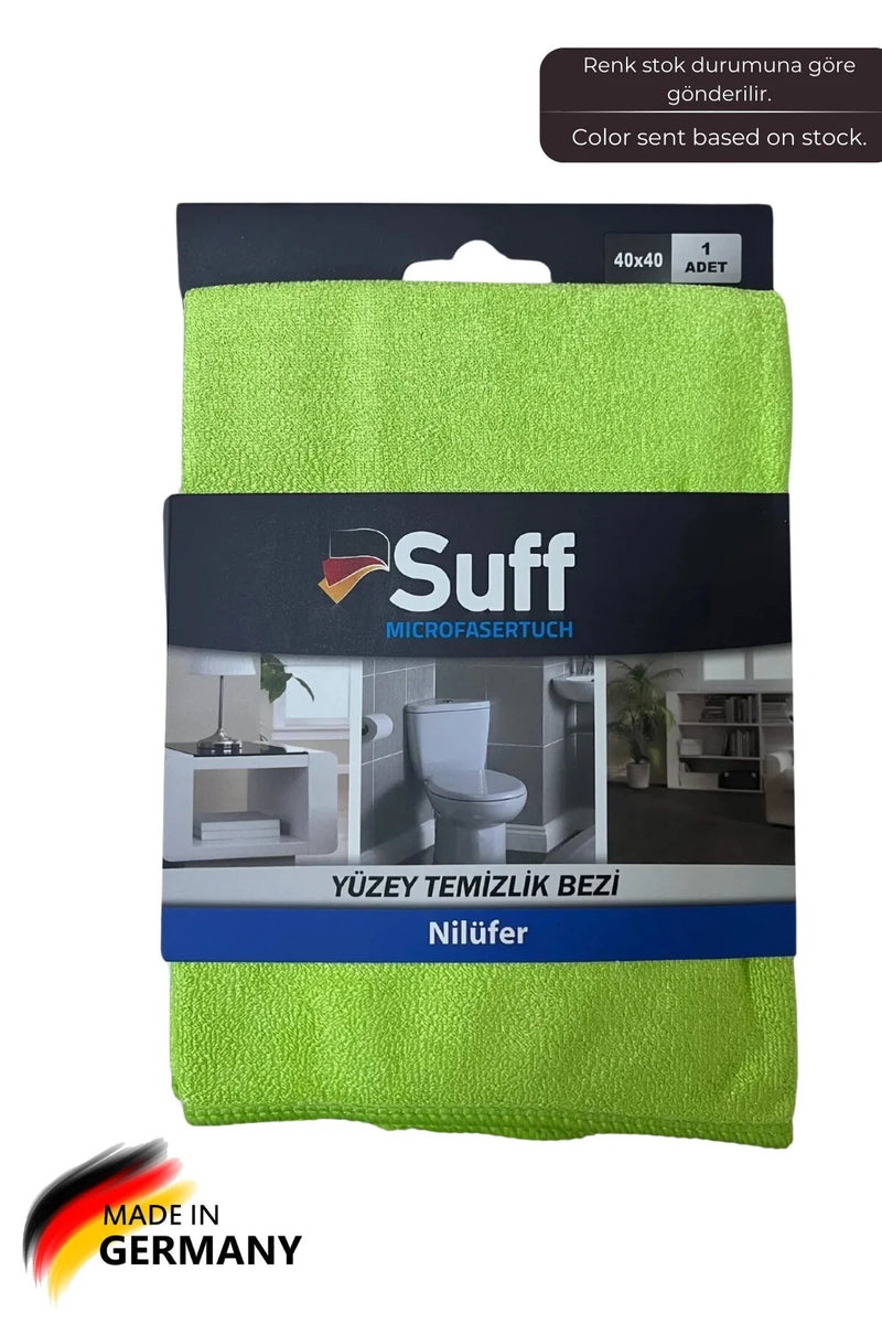 Nilüfer Mikrofiber Yüzey Temizlik Bezi 40 X 40 Cm, 1 Adet