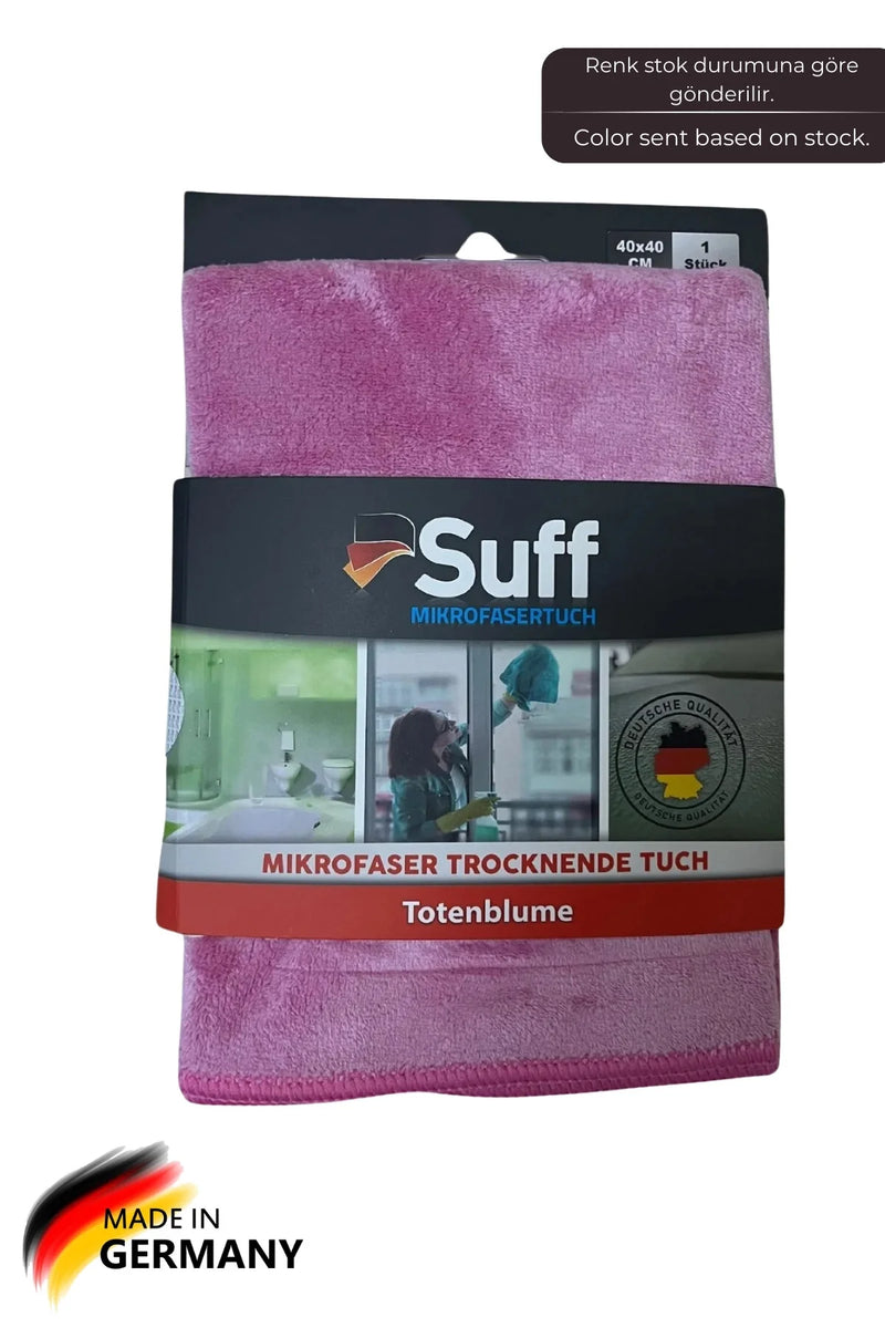 Kadife Çiçeği Mikrofiber Kurulama Bezi 40 X 40 Cm, 1 Adet